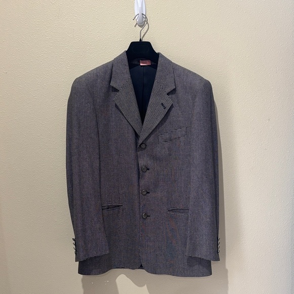 Zanetti Charcoal Men's Sport Coat